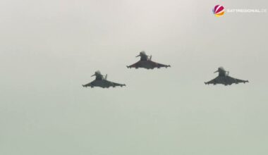 VIDEO | „Richthofen Shield 2025“: Luftwaffe trainiert mit Eurofightern am Flughafen Bremen