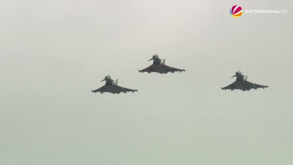 VIDEO | „Richthofen Shield 2025“: Luftwaffe trainiert mit Eurofightern am Flughafen Bremen