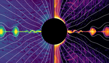 Wie Schwarze Löcher mächtige relativistische Jets erzeugen