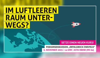 Erfolgreich Zweifeln: Podiumsdiskussion zum „Umweg Studium“ an der Bergischen Universität - blickfeld