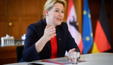 Wirtschaftssenatorin Giffey reist nach Warschau