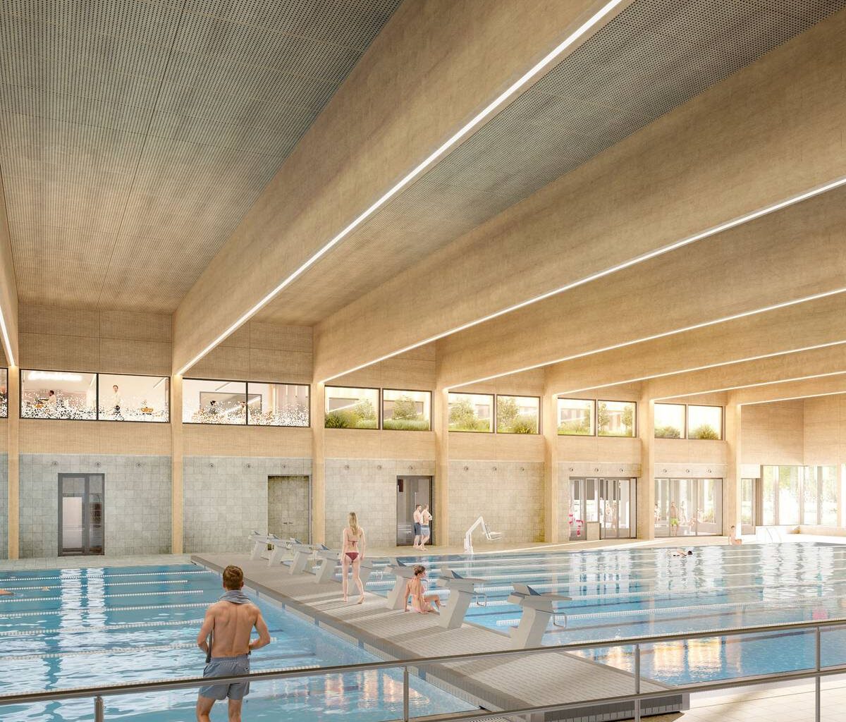 Bau des neuen Zentralbads in Gelsenkirchen gestartet