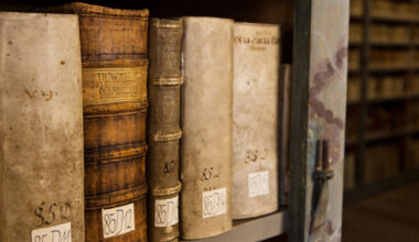 Bücher aus dem Bestand der Bibliothek. Foto: Burkhardt Peter