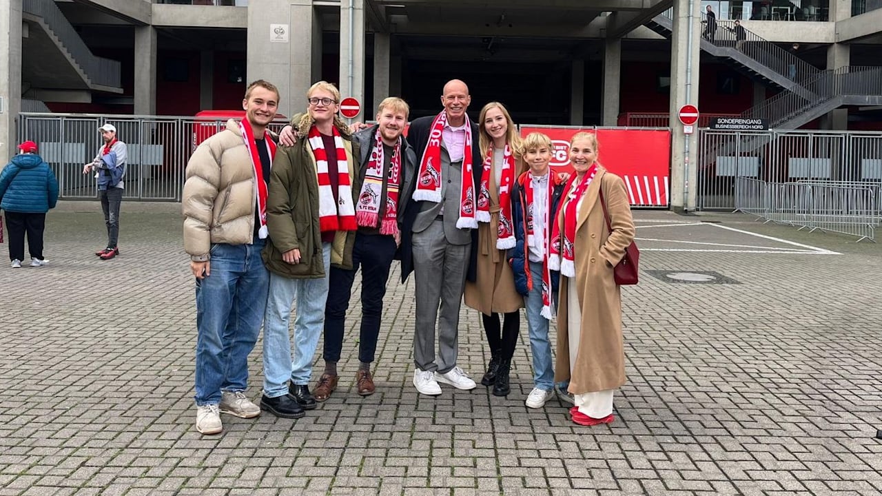1. FC Köln: Jörn Stobbe – Riesen-Boss zeigt seine Riesen-Familie | Sport