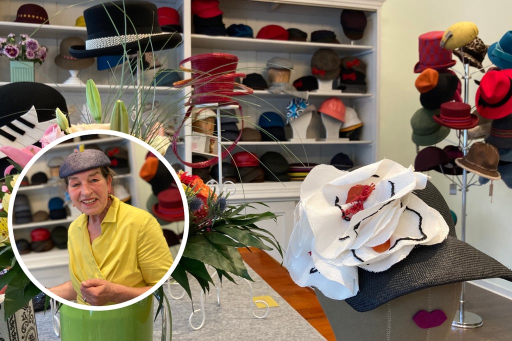 Hutmacherin gewährt Einblicke in ihr Atelier