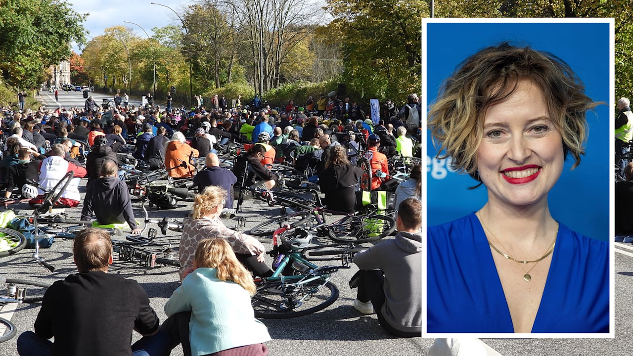 Wanda Perdelwitz verstarb bei Unfall: Radfahrer gedenken in Hamburg | Unterhaltung