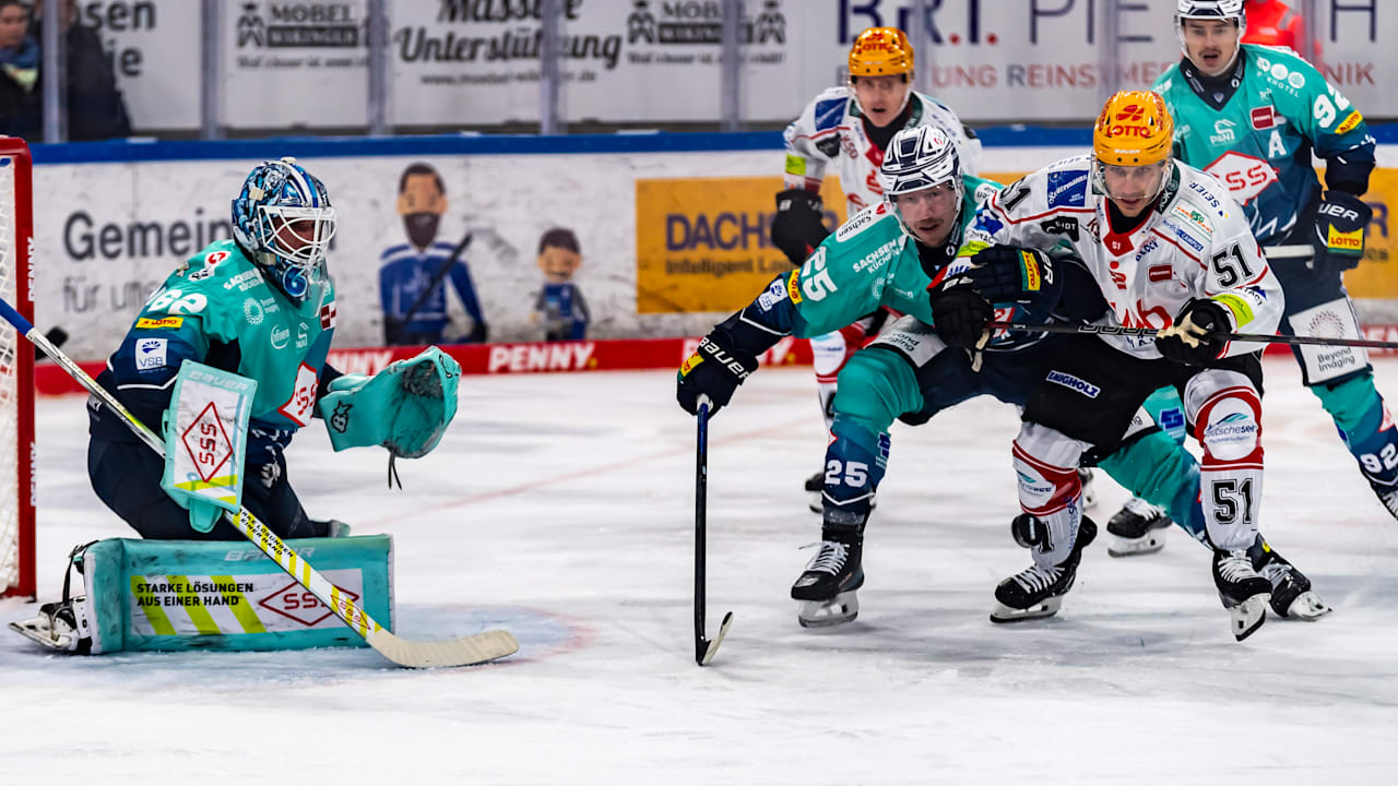 Eishockey: Schock-Start! Dresden verpasst ersten Heimsieg knapp | Sport