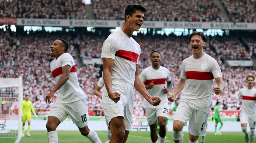 VfB Stuttgart: Glücklicher Chema Andrés vor großem Marktwert-Plus