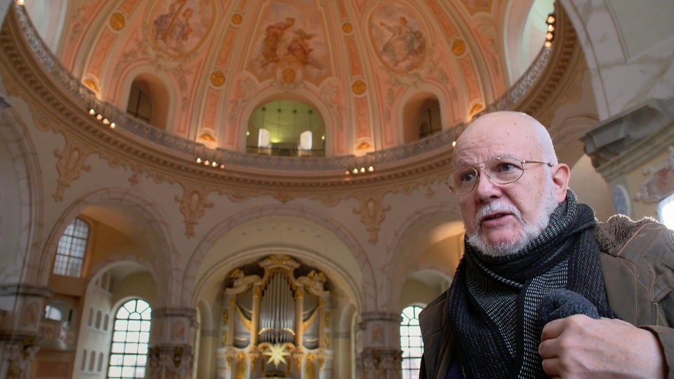 Verkuppelt mit der Dresdner Frauenkirche: Der Maler Christoph Wetzel und seine Passion