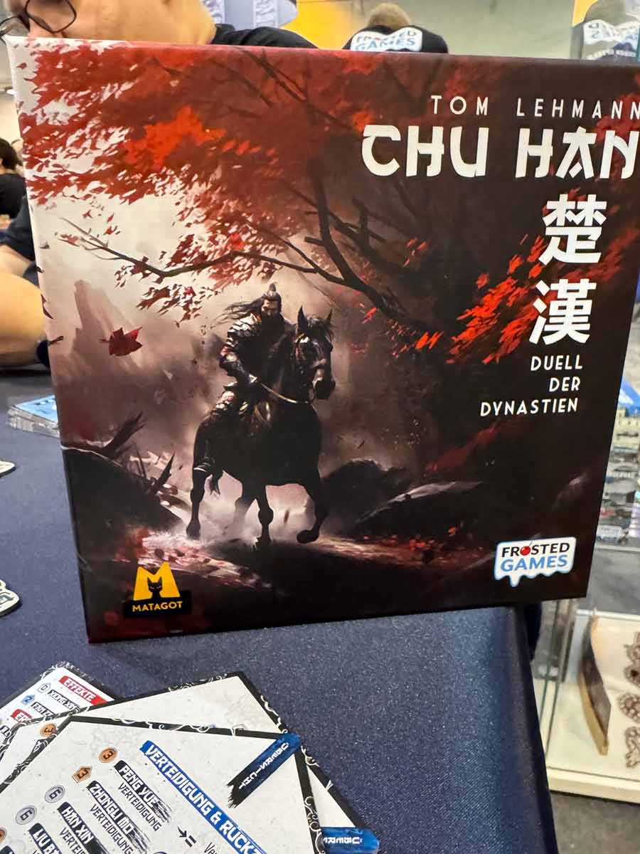 Chu Han auf der Spiel'25 in Essen - Foto von Jörn Frenzel