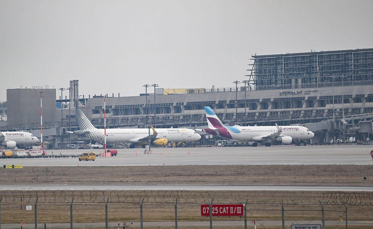 Stuttgart | Brand am Flughafen Stuttgart - Keine Flüge am Abend