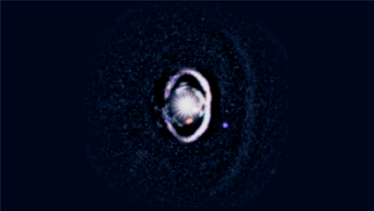 Bild des WISPIT-Systems zeigt WISPIT 2b (Bildquelle: Laird Close/University of Arizona)