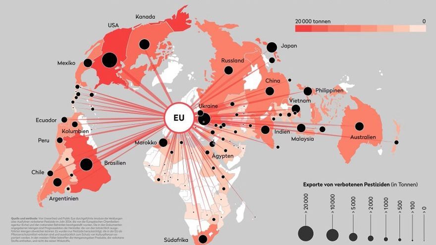 Verbotene Pestizide: Deutschland größter EU-Exporteur