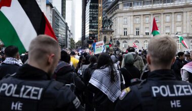 Frankfurt akzeptiert Pro-Palästina-Demo mit Einschränkungen