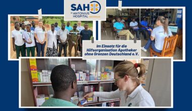 Einsatz für die Hilfsorganisation Apotheker ohne Grenzen Deutschland e.V.