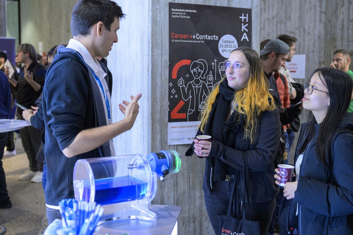 Vier Tage Karrierechancen an der Hochschule Karlsruhe