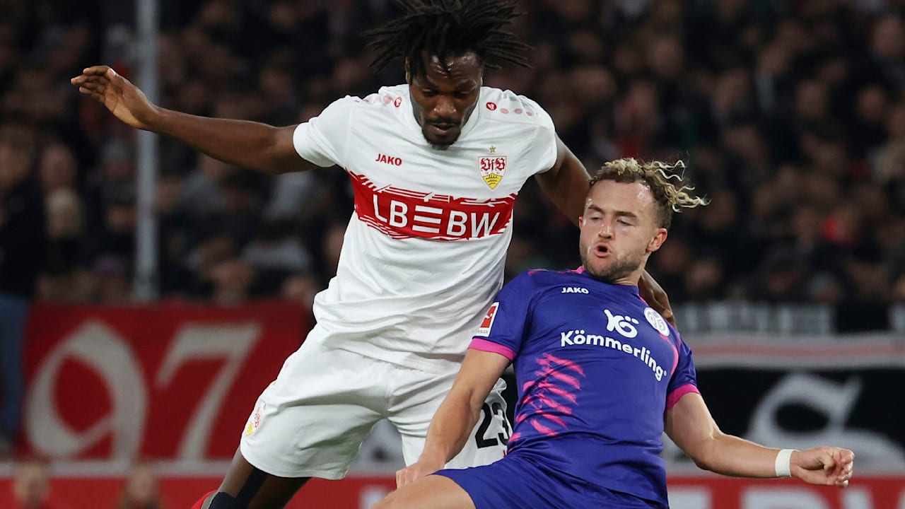 VfB Stuttgart: Erster Einsatz seit 13 Monaten: Dan-Axel Zagadou trumpft bei Knie-Comeback auf | Sport