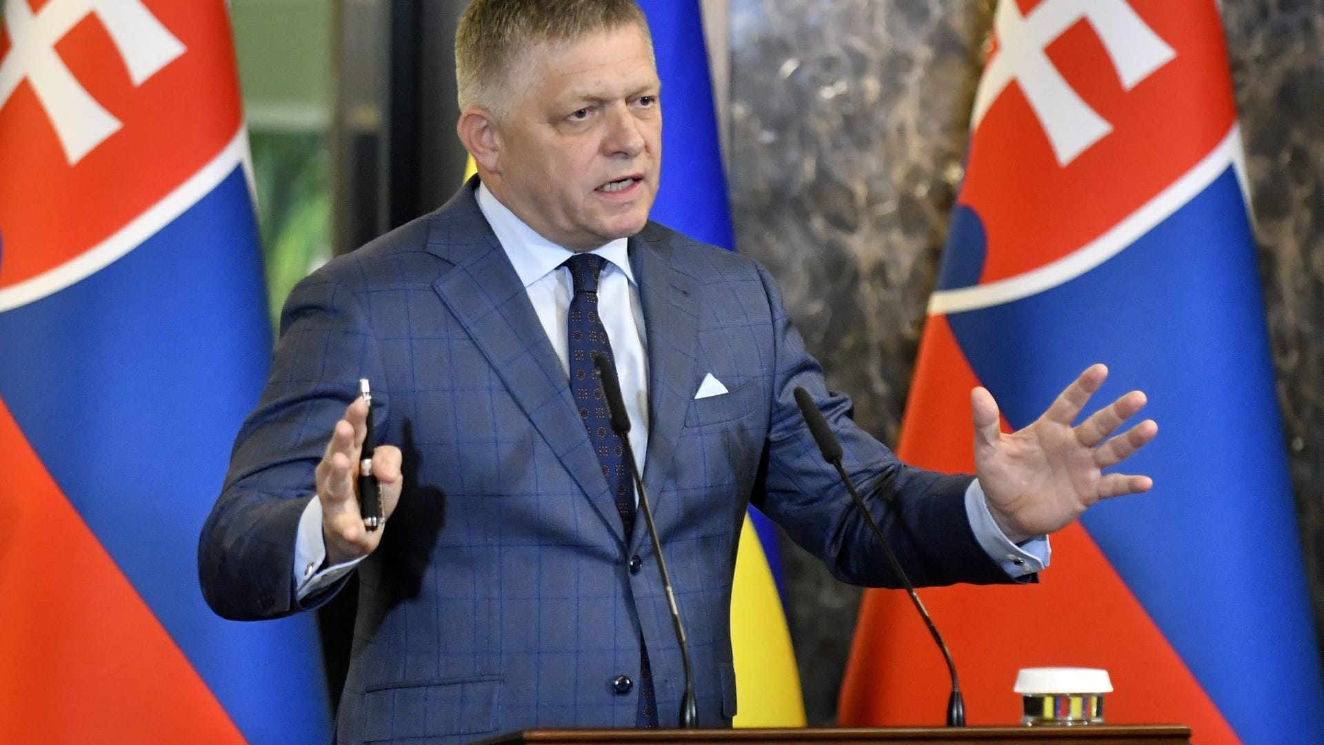 Der slowakische Ministerpräsident Robert Fico