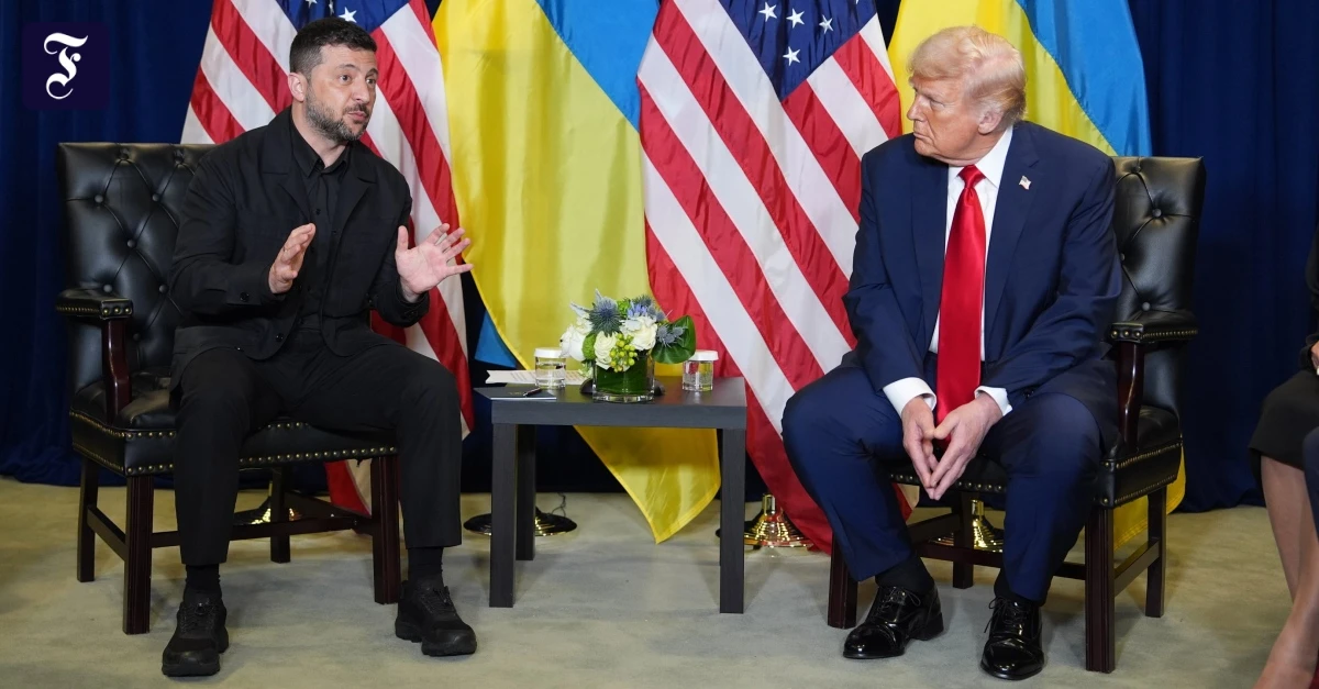 Die Ukraine verliert das Vertrauen in die USA