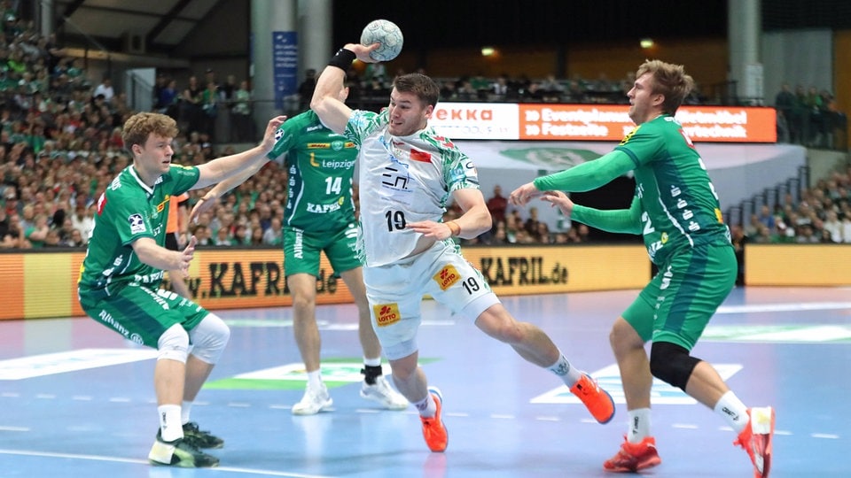 Handball: Deftige Klatsche für den SC DHfK Leipzig gegen Magdeburg