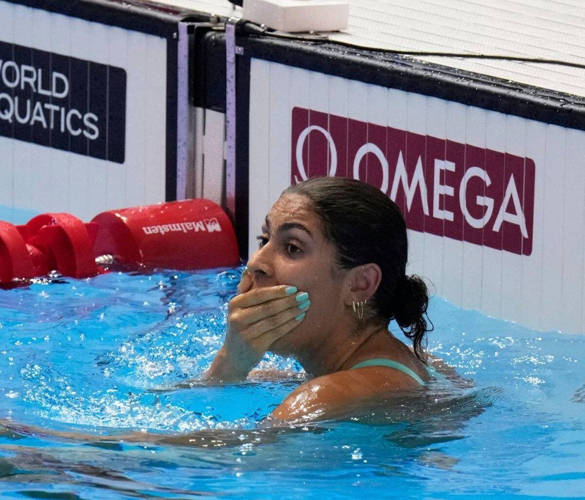Weltmeisterin Anna Elendt schwimmt deutschen Rekord