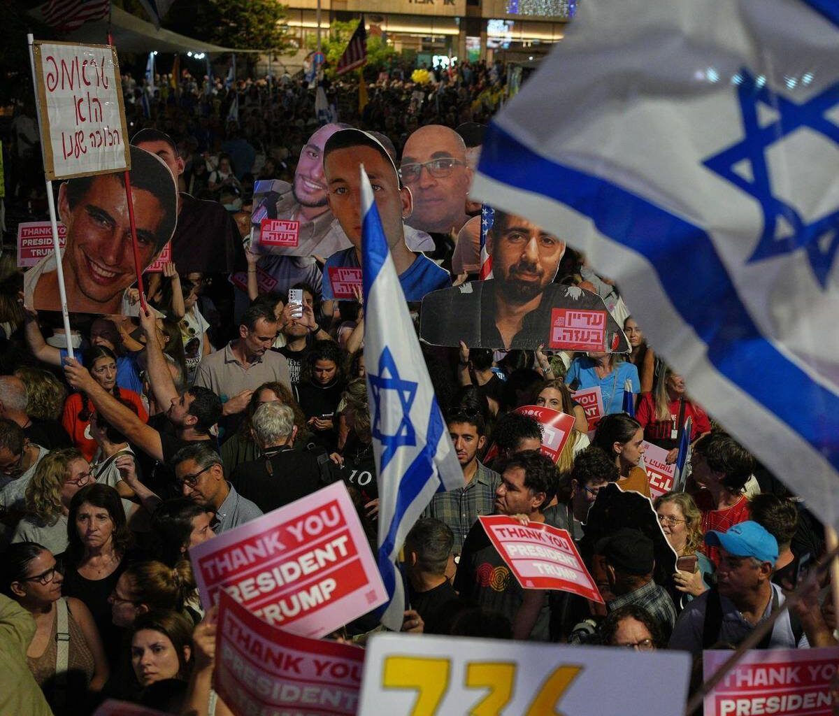 Jubel für Trump, Pfiffe für Netanjahu in Tel Aviv