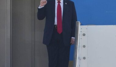 US-Präsident Trump in Israel gelandet