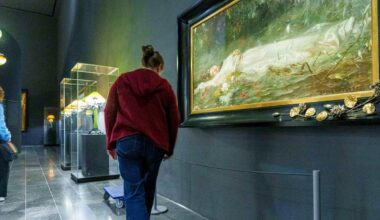 Ophelia-Gemälde in Wiesbaden begeistert Swifties
