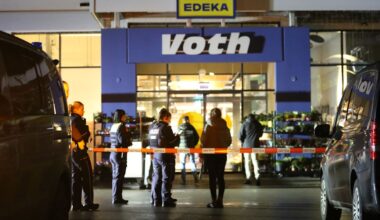 Lemgo in NRW: Streit an Supermarkt-Kasse eskaliert – Mann verblutet nach Stichwunde