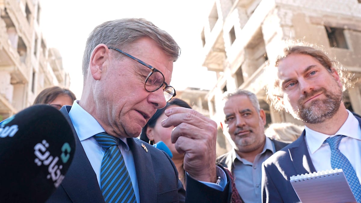 Syrien-Besuch: „Ausmaß an Zerstörung habe ich nie gesehen“ – Wadephul hält Rückkehr von Syrern für kaum möglich