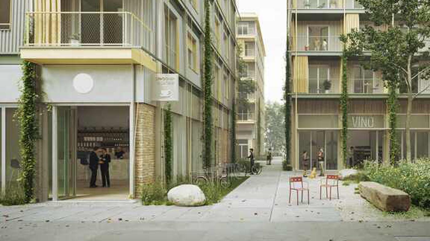 So sollen die Wohnhäuser auf dem Dragonerareal aussehen