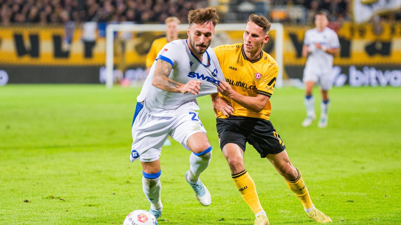 2. Bundesliga: Aufsteiger Dresden sammelt Punkt gegen KSC