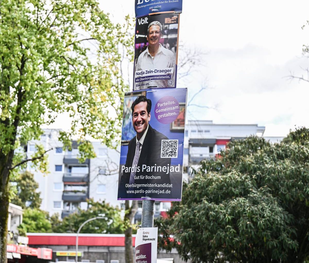 Frist für das Abhängen der Wahlplakate in Bochum abgelaufen