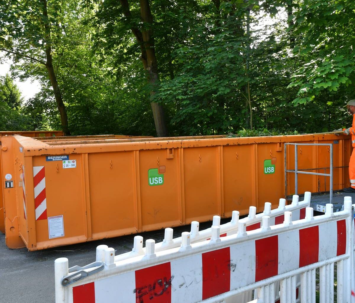 Zusätzliche Abgabestelle für Grünabfälle in Bochum-Höntrop