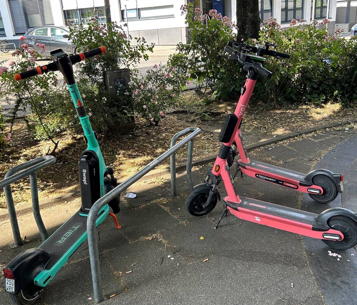 E-Scooter in Essen sorgen immer wieder für Ärger