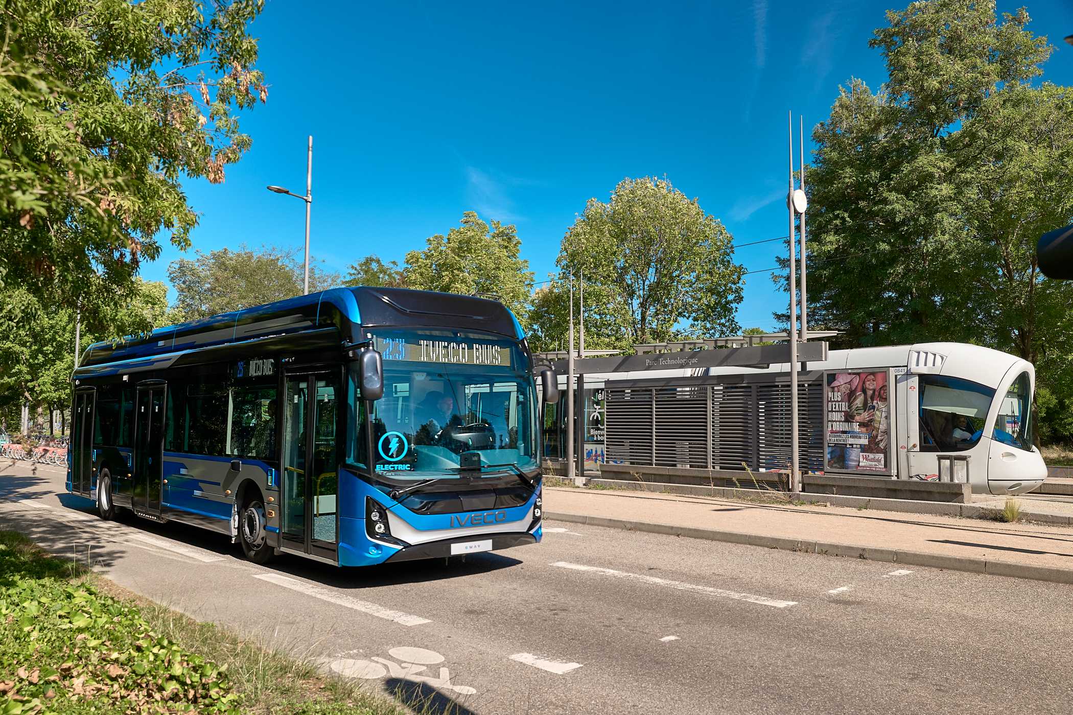 Flaggschiff im Iveco-Sortiment für den Stadtbereich: der E-Way. (Foto: Iveco Bus)