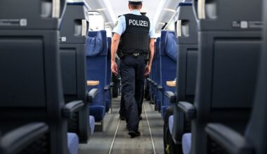 Die Bundespolizei war gefragt.