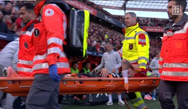 Grimaldo verletzt vom Platz getragen – Währenddessen beleidigen ihn Union-Fans: | Sport