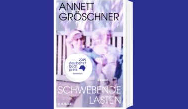 Das Cover zum Buch „Schwebende Lasten“ von Annett Gröschner