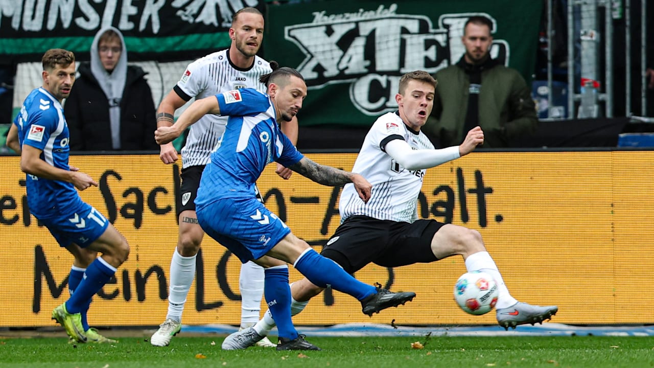 Ärgerliches 0:2 in Magdeburg: Preußens „Notelf“ schlägt sich selbst | Sport