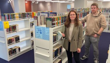 In Gummersbach stehen die Bücher schon bereit