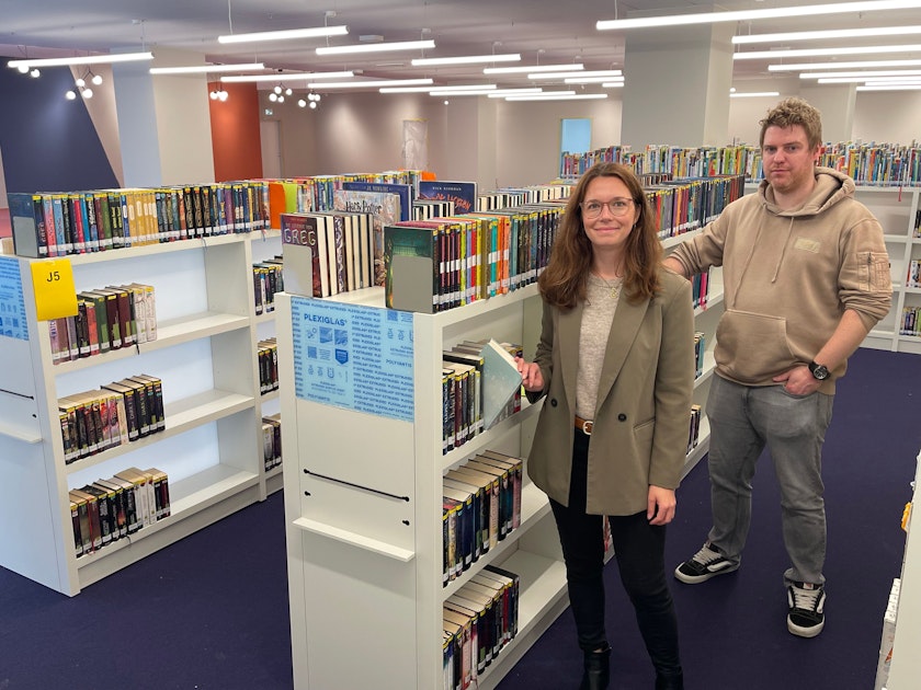 In Gummersbach stehen die Bücher schon bereit