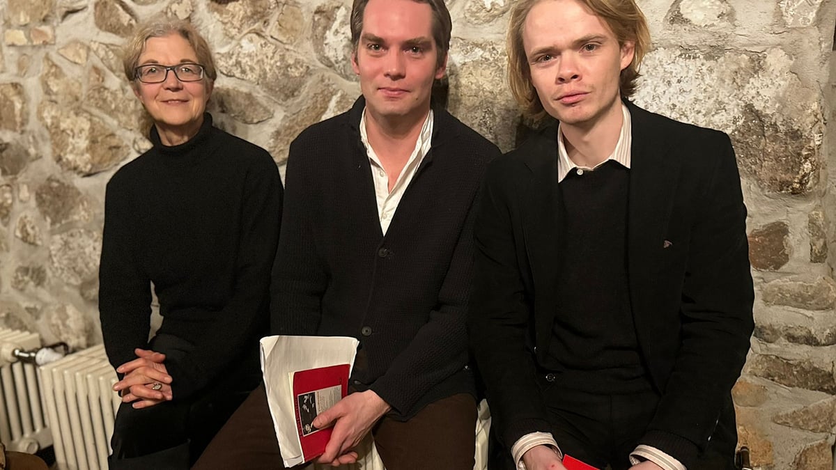 Ein Buch, das von Prenzlau aus auf Deutschland schaut