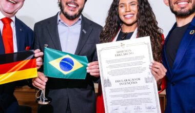 Karneval in Köln und Rio arbeiten zusammen