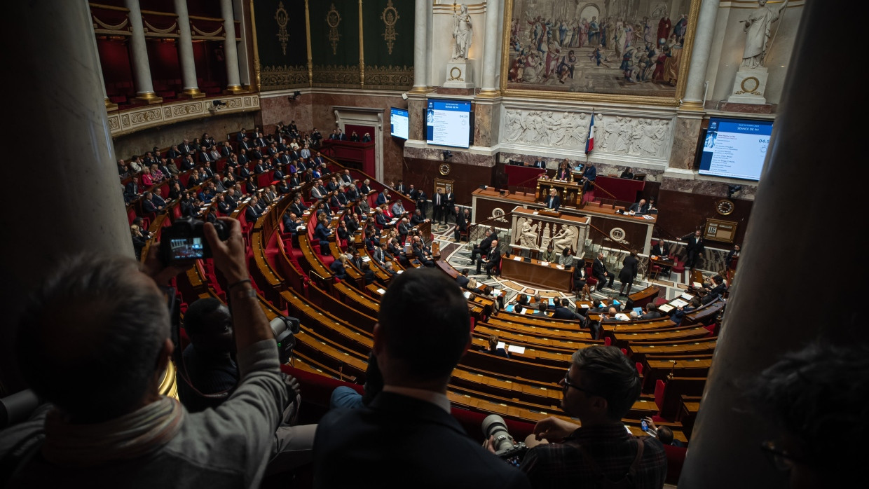 Ein Ort des Misstrauens: Die Nationalversammlung in Paris