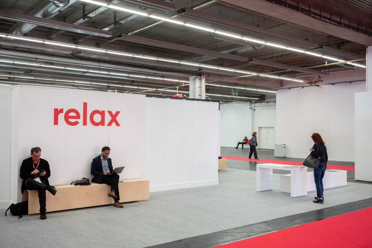 Entspannen auf der Buchmesse