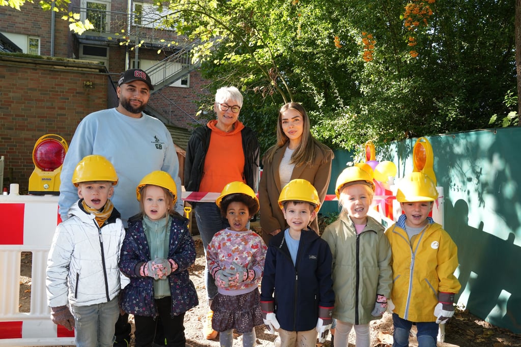 Kita St. Pantaleon hat jetzt Kinderbaustelle