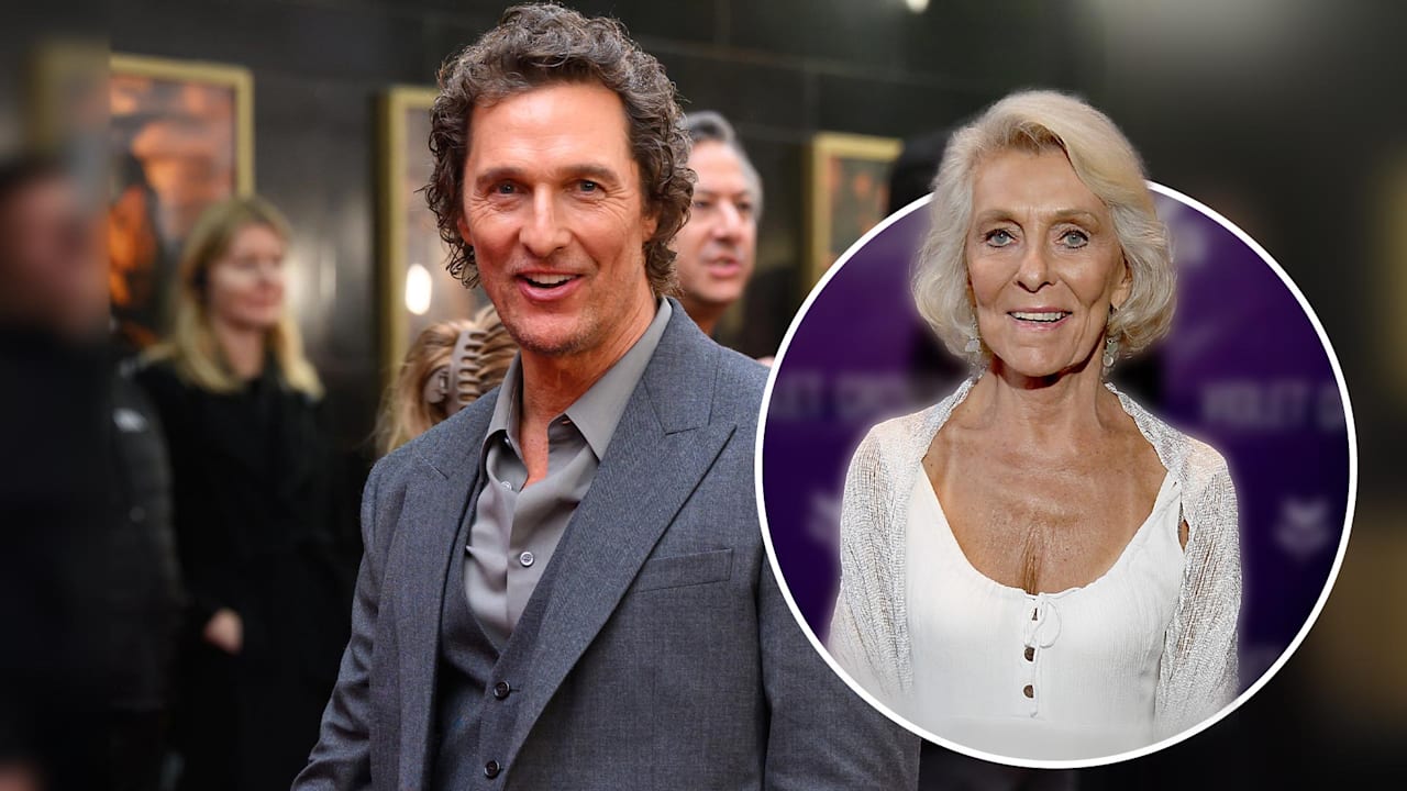 Matthew McConaughey: Seine Mutter (93) sprach für Filmrolle im Rollstuhl vor | Unterhaltung