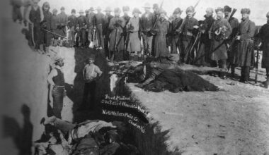 Trump-Regierung feiert die Täter des Massakers von Wounded Knee