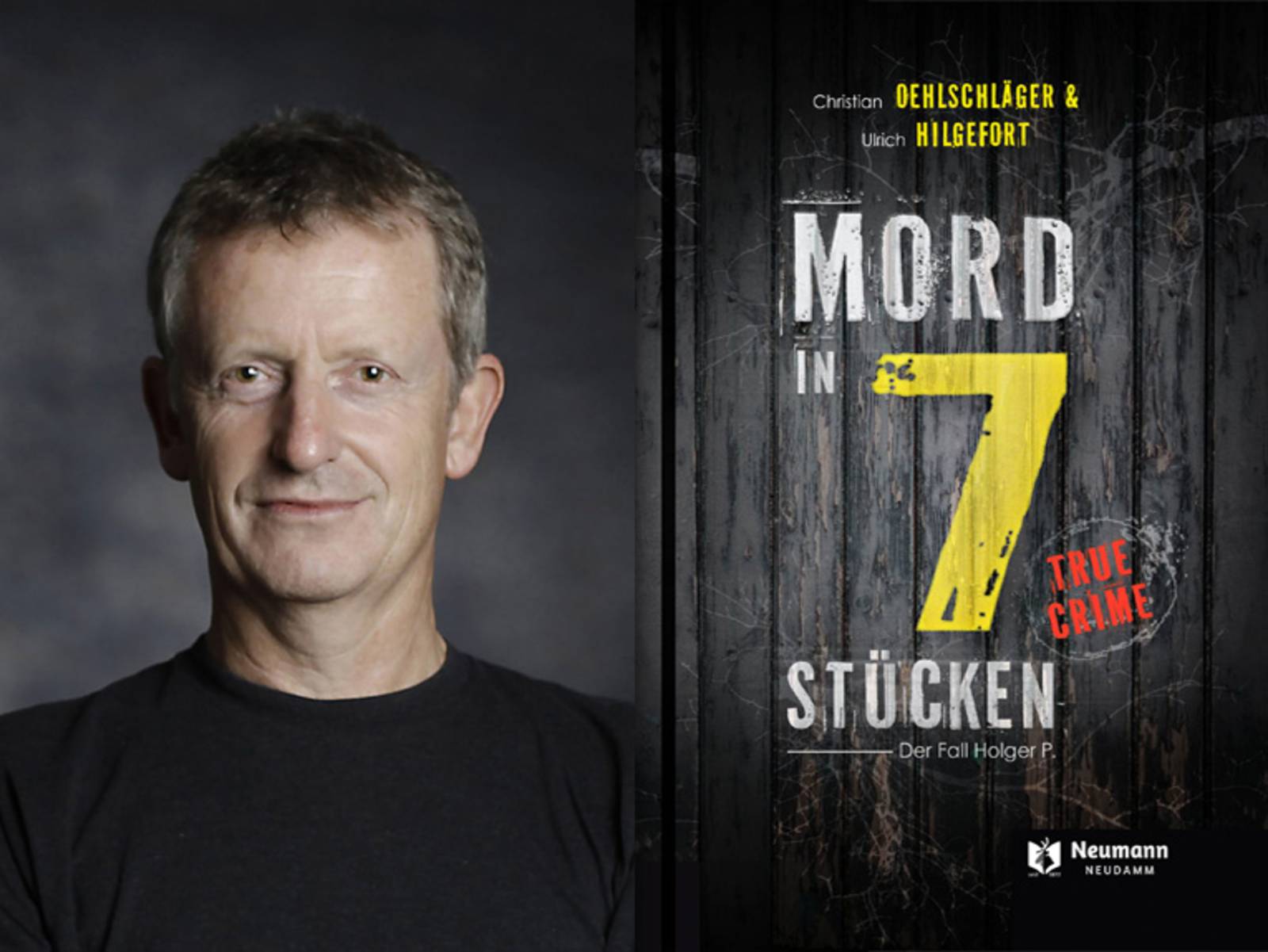 Bildcollage von Christian Oelschläger und seinem Buch „Mord in 7 Stücken“